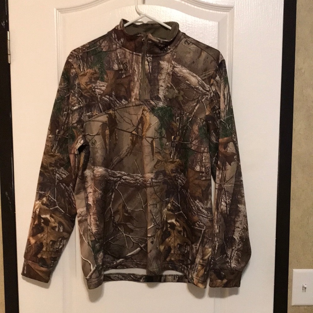 Under Armour Realtree Xtra pulliver with zipper - Picture 1 of 8